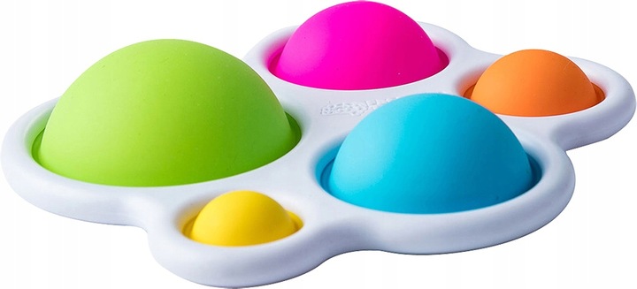 Bąbelki Dimpl Kolorowe POP PUSH Fat Brain Toys
