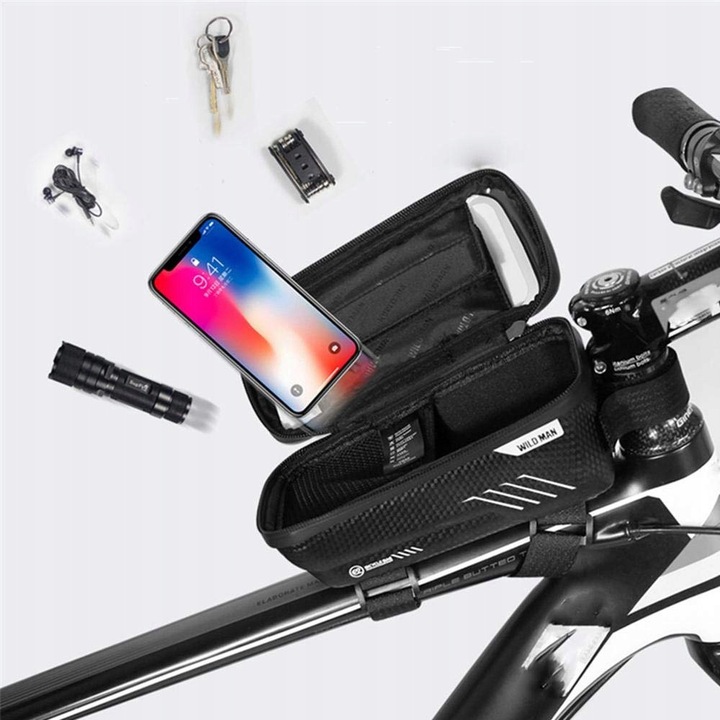 SAKWA ROWER RAMĘ WODOODPORNA TELEFON WILD MAN 1L