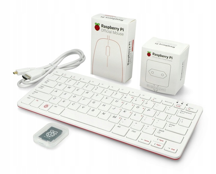 Zestaw z Raspberry Pi 400 EU WiFi 4GB RAM 1,8GHz