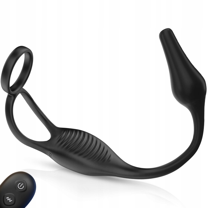 Masażer prostaty Cock Ring 7 trybów wibracji