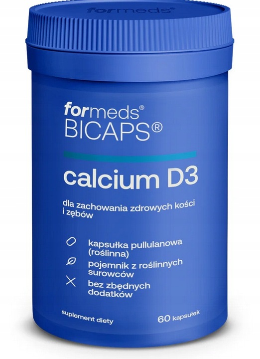 ForMeds BICAPS CALCIUM Wapń WITAMINA D3 Kości