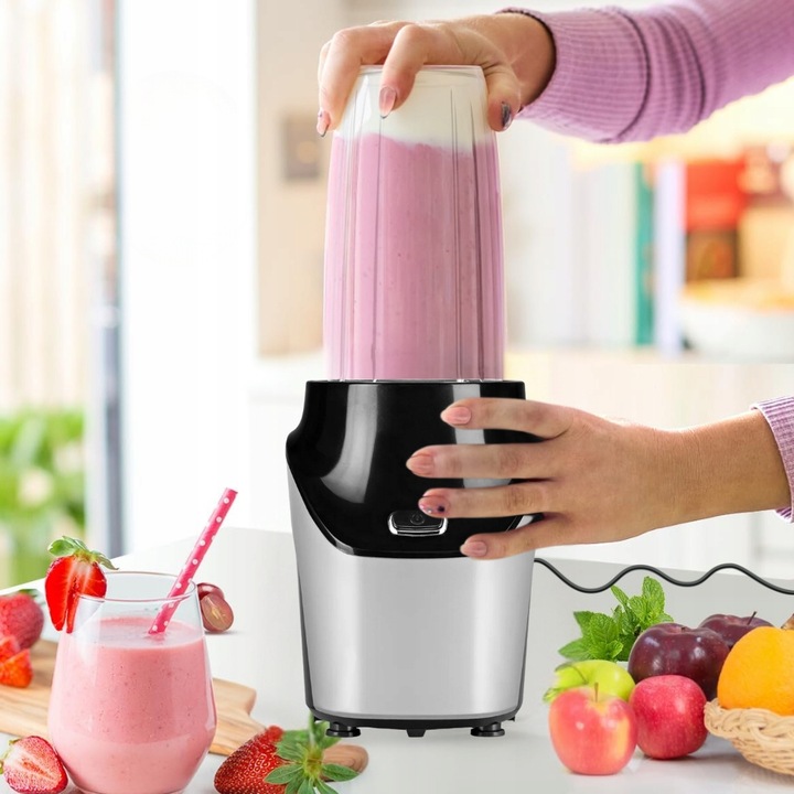Blender kielichowy do SMOOTHIE KOKTAJLI MŁYNEK 1000W