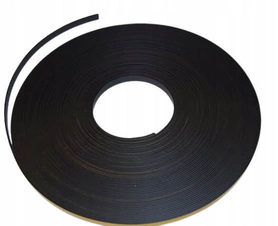 magnes z klejem taśma magnetyczna pasek 10x1.5-10m