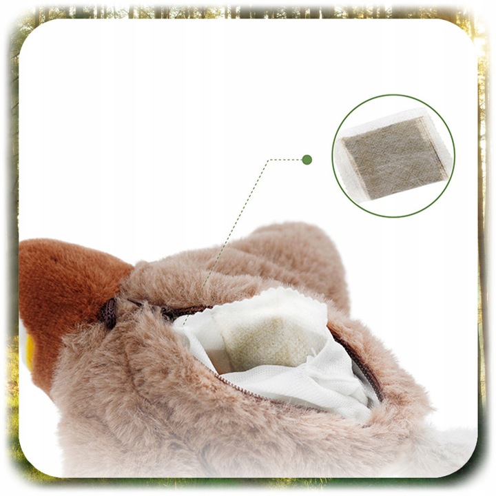 INTERAKTYWNA ZABAWKA DLA KOTA PLUSZOWY PTAK RUCHOMY PTASZEK +