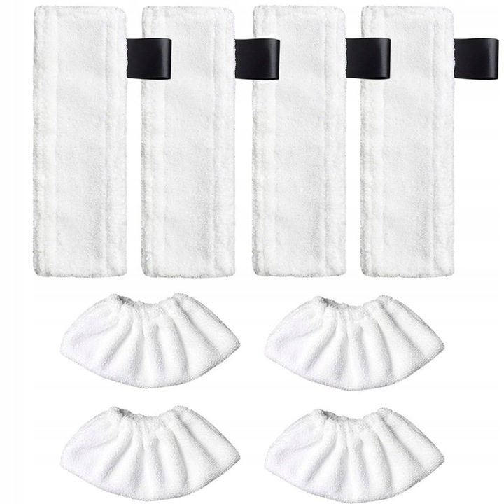 8x Nakładka ściereczka do Parownic Karcher SC1 SC2 SC3 SC4 SC5 SI4 SG4