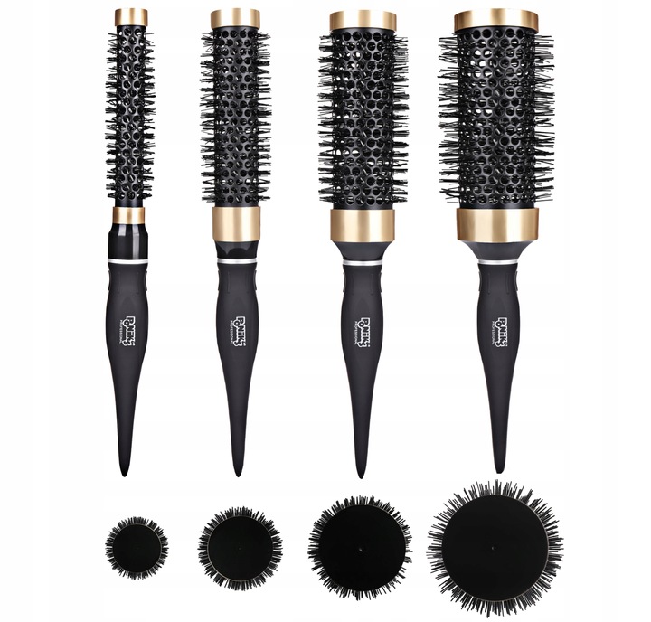 Zestaw Szczotek Fryzjerskich Okrągłych Do Modelowania Włosów Ceramicznych 4