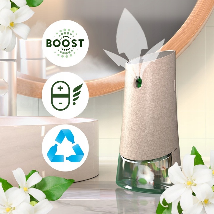 Air Wick Active Fresh dyfuzor + wkład Białe Kwiaty Komplet 2 x 228 ml