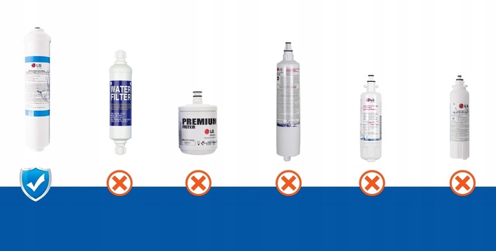 2x FILTR WODY KEMFLO DO LODÓWKI HAIER 0060218743