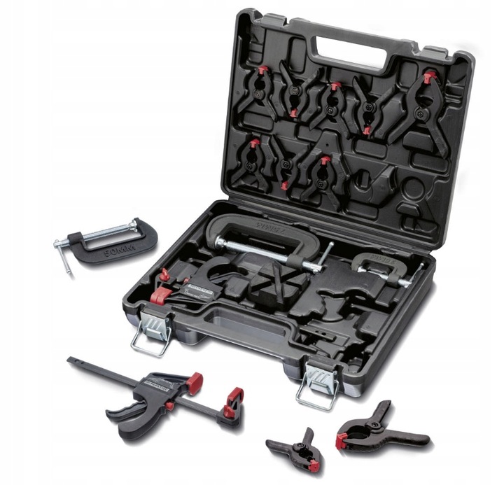 PARKSIDE Zestaw imadeł szybkomocujących, 16-częściowy