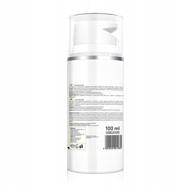 Apis Krem do twarzy z witaminą C i białymi winogronami 100ml