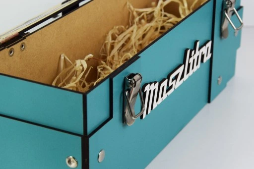 Skrzynka Alkohol MaszLitra Prezent na Urodziny Taty Dziadka Święta Kolegi