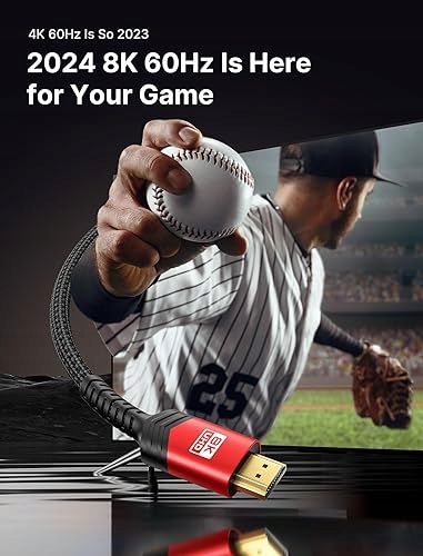 Kabel HDMI 2.1 ULTRA HIGH SPEED UHD 8K 4K 120Hz DO TV PROJEKTORA