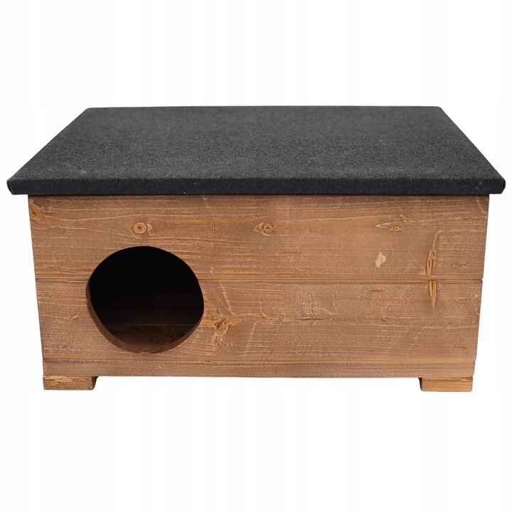 Drewniany Domek Dla Jeża Budka Legowisko Schronienie Dla Małych