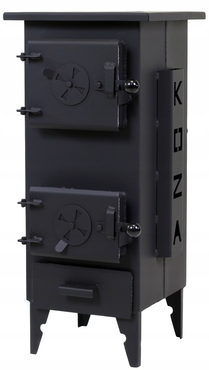 Piec koza piecyk szamotowy 13 cegieł 2mm ATEST EKO 6,5 kW EKOPROJEKT