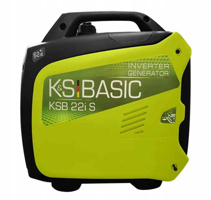 AGREGAT GENERATOR PRĄDU INWERTOROWY CICHY ROZRUCH KSB 22iS K&S