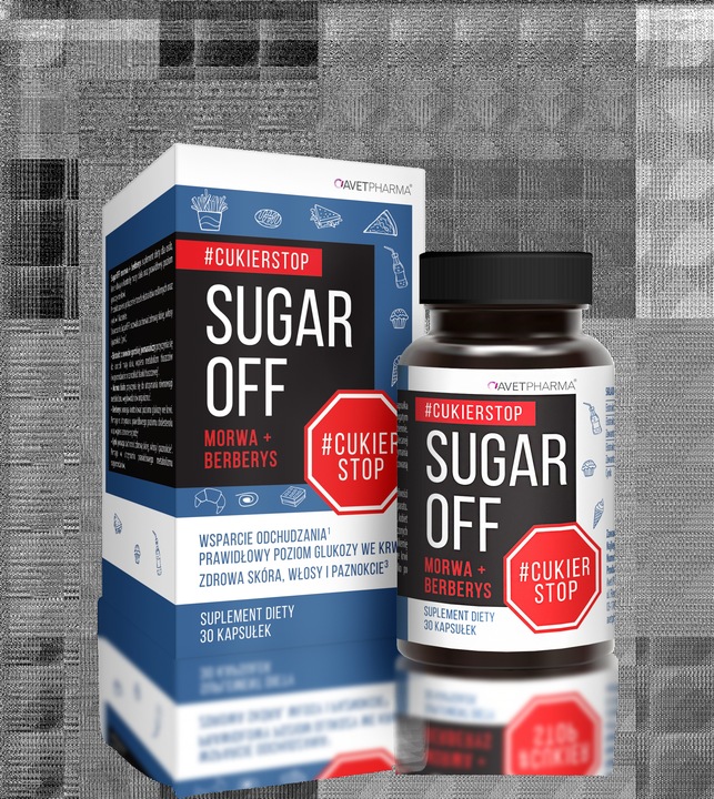 SUGAR OFF cukier stop morwa berberys - odchudzanie