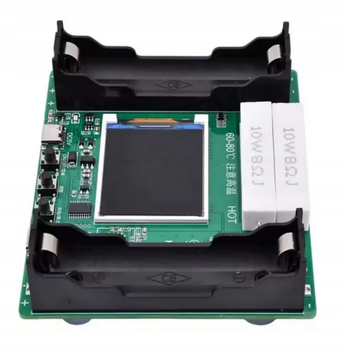 TESTER POJEMNOŚCI AKUMULATORÓW Z FUNKCJĄ ŁADOWANIA X-HX0598A NOWA WERSJA