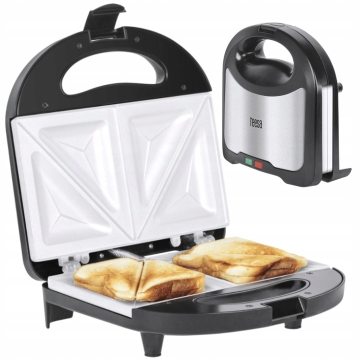 Opiekacz do kanapek tosty grzanki szybki 800W Teesa