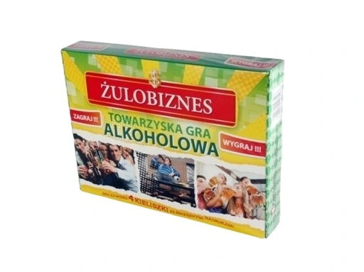 GRA PLANSZOWA ŻULOBIZNES Z KIELISZKAMI TOWARZYSKA