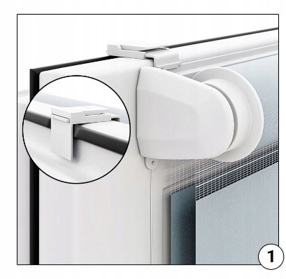 Roleta Dzień Noc na wymiar z napinaczem 57x150 cm