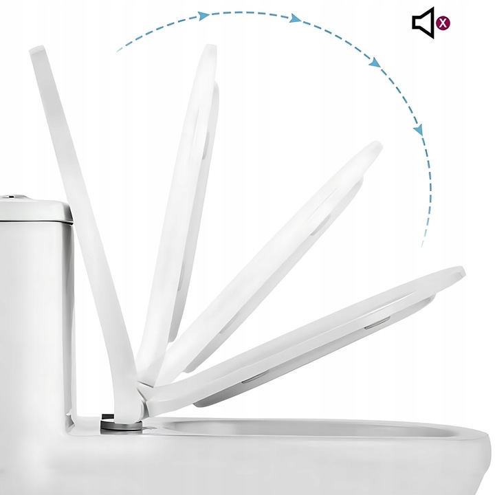 Deska sedesowa do Gap Roca biały duroplast