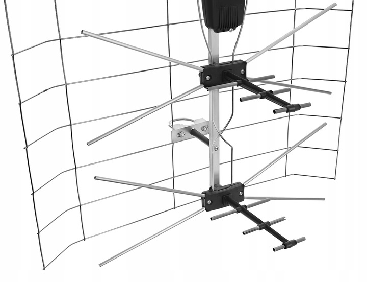 NAJMOCNIEJSZA ANTENA SIATKOWA DVB-T2 MUX8 H265 Nowy Standard Jakości