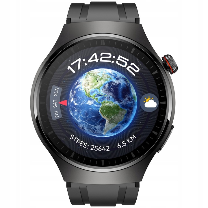 SMARTWATCH DO POMIAR GLUKOZY POLSKIE MENU ROZMOWY ZEGAREK MĘSKI + 3 PASKI