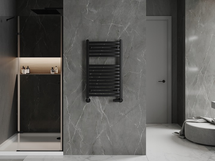 MEXEN HELIOS GRZEJNIK ŁAZIENKOWY 800x500 CZARNY 381 W