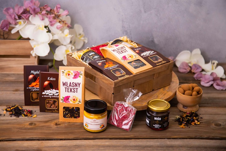 KOSZ PREZENTOWY podziękowanie personalizowane