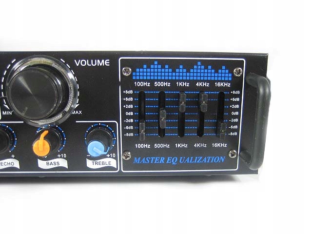 NAGŁOŚNIENIE KOLUMNY GŁOŚNIKOWE 400W + WZMACNIACZ BLUETOOTH USB SD + KABLE