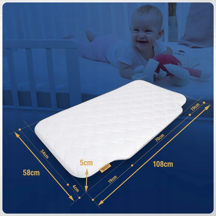 Materac do Chicco Next2Me Forever h2 do dostawki Chicco Next to Me Forever