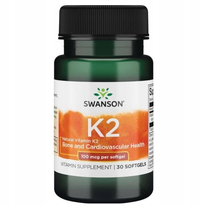 SWANSON WITAMINA K2 NATURALNA 100 mcg 30 kaps