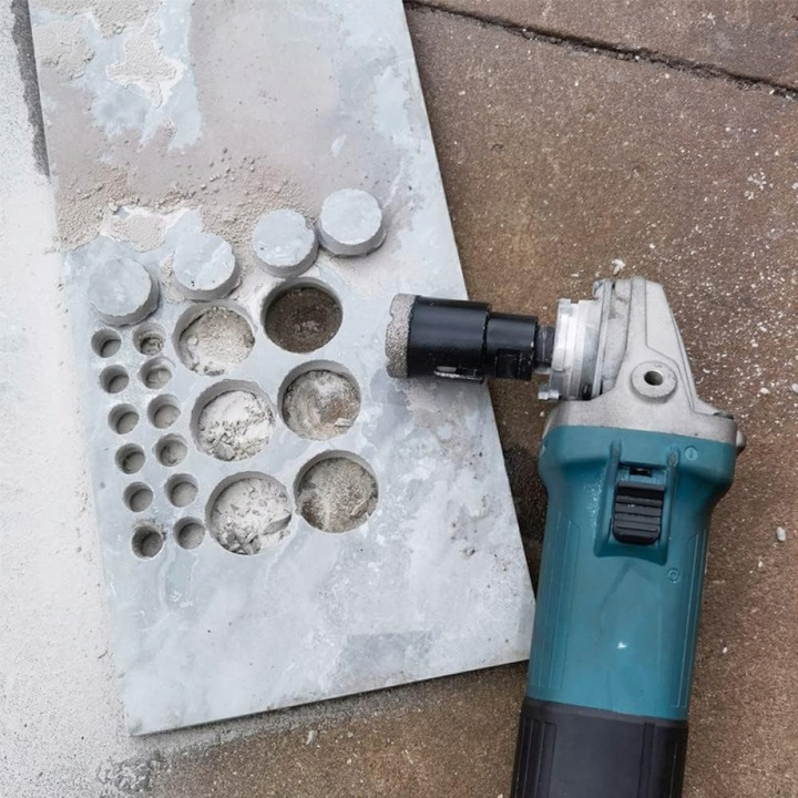 OTWORNICA DIAMENTOWA KORONKA WIERTŁO 6 8 10 35 68mm ADAPTER M14 DO GRESU