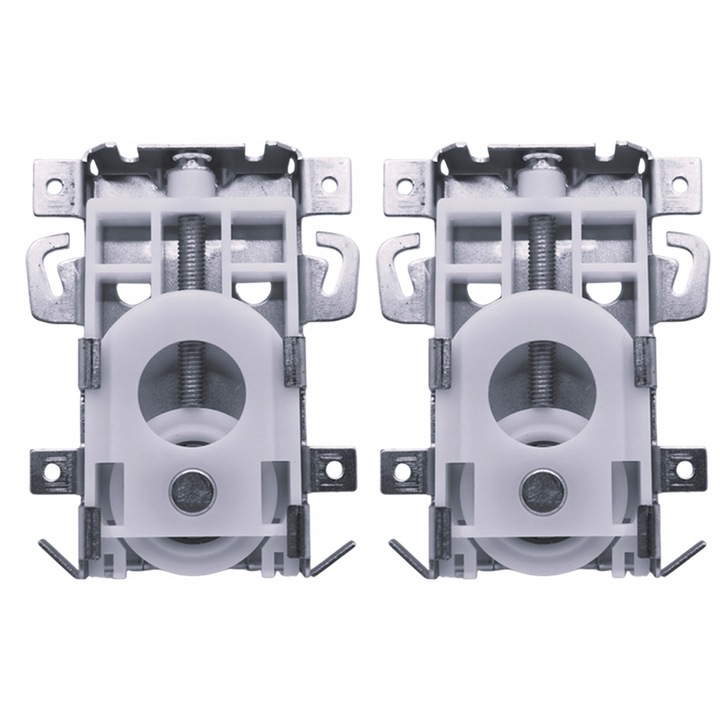 WÓZEK DOLNY ŁOŻYSKOWANY ROLKA DO SZAFY I DRZWI PRZESUWNYCH INDECO 2szt