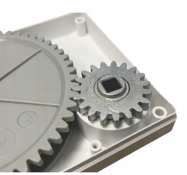 ZWIJACZ KORBOWY NA LINKĘ Z KORBĄ SELVE + LINKA 7MB BIAŁY do rolet zewn