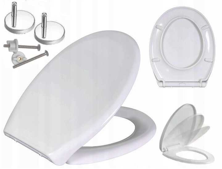 Deska Sedesowa Klozetowa WC Wolnoopadająca DO KOŁO ROCA CERSANIT