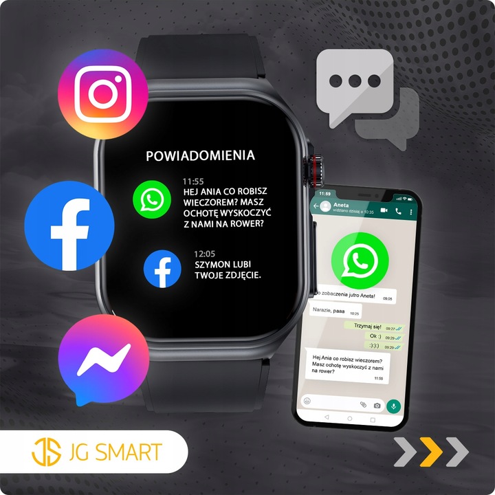 SMARTWATCH DLA SENIORA ZEGAREK EKG FUNKCJA POMIARU CUKRU CIŚNIENIE MENU POL