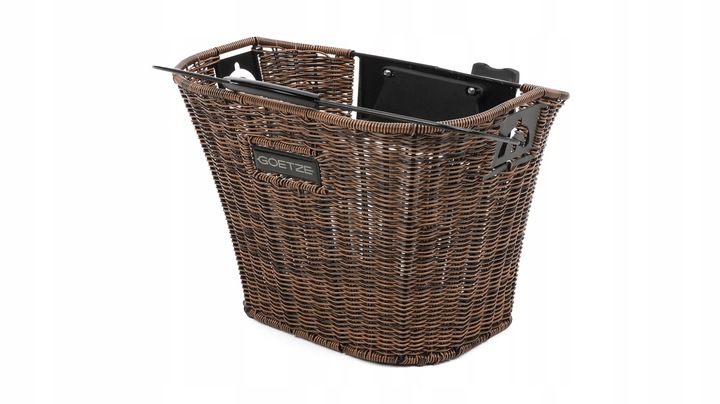 Kosz rowerowy przedni Goetze KR-01 ciemnobrązowy