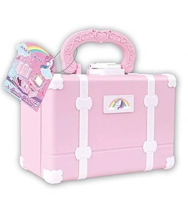 KUFEREK KOSMETYKÓW PAZNOKCI MAKIJAŻ MAKEUP ZESTAW DLA DZIEWCZYNKI PREZENT