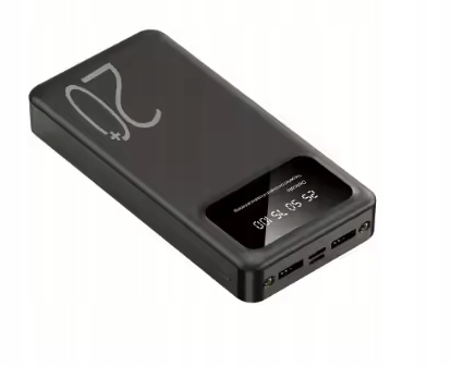 Powerbank 20000 mAh czarny