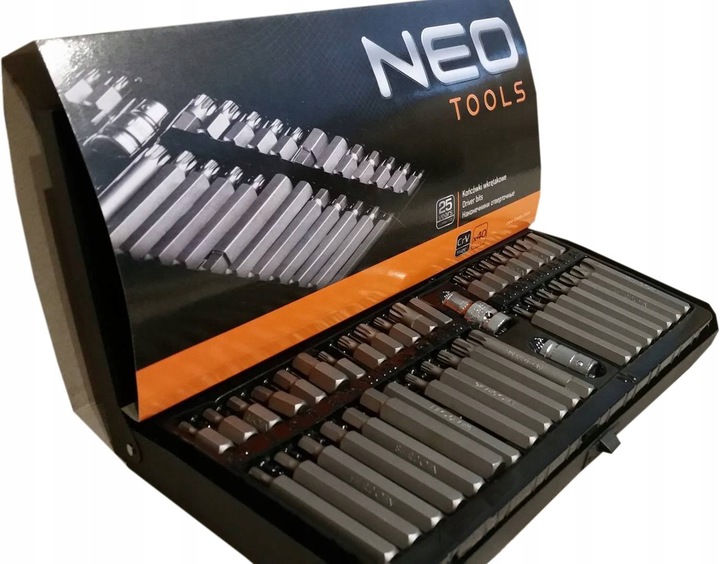 ZESTAW KLUCZE TORX SPLINE HEX IMBUS x40 NEO 06-107