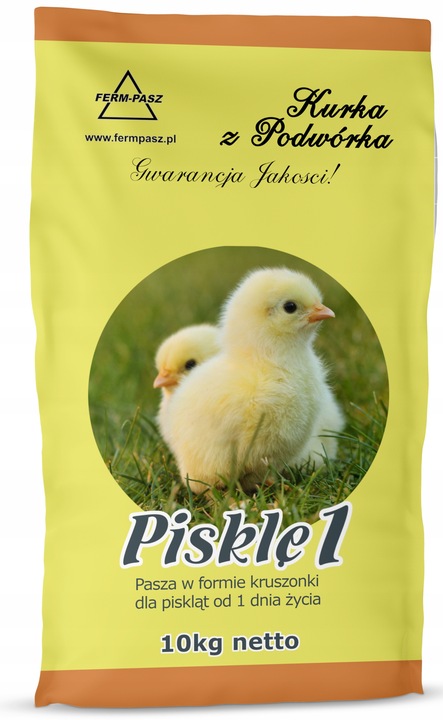 Pasza dla PISKLĄT od 1 dnia kruszonka 10KG karma od zera od 0 dla kurcząt