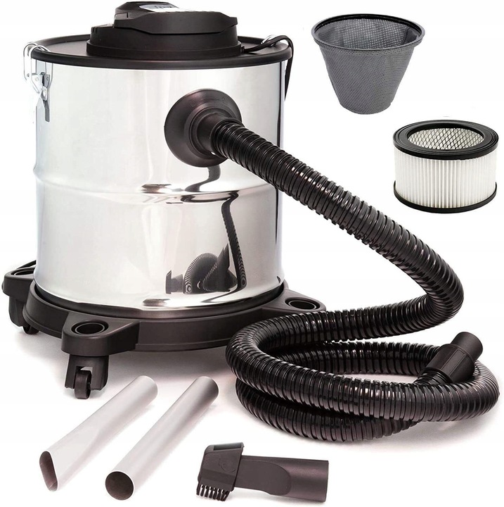 ODKURZACZ DO POPIOŁU KOMINKA PIECA GRILLA GRUZU SEPARATOR KOMINKOWY