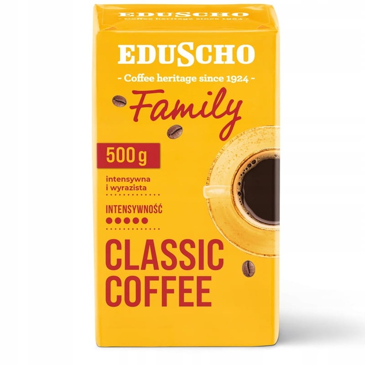 Kawa Eduscho Tchibo Family mielona 500 g