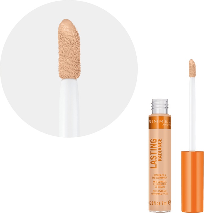 Rimmel London Lasting Radiance 7 ml dla kobiet Korektor 030 Classic Beige