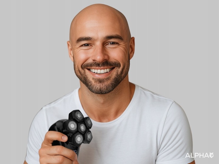 Golarka Męska Alpha 5W1 Maszynka + Trymer do Golenia Brody, Włosów i