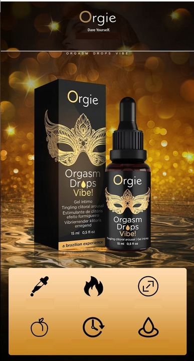 ORGIE STYMULUJĄCY ŻEL DO ŁECHTACZKI ORGASM DROPS