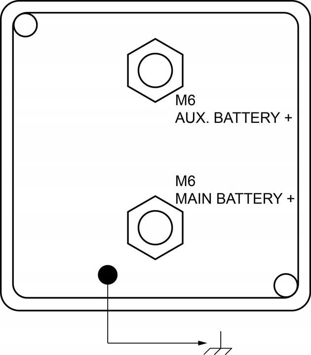 SEPARATOR akumulatorów do kamperów 12V 140A