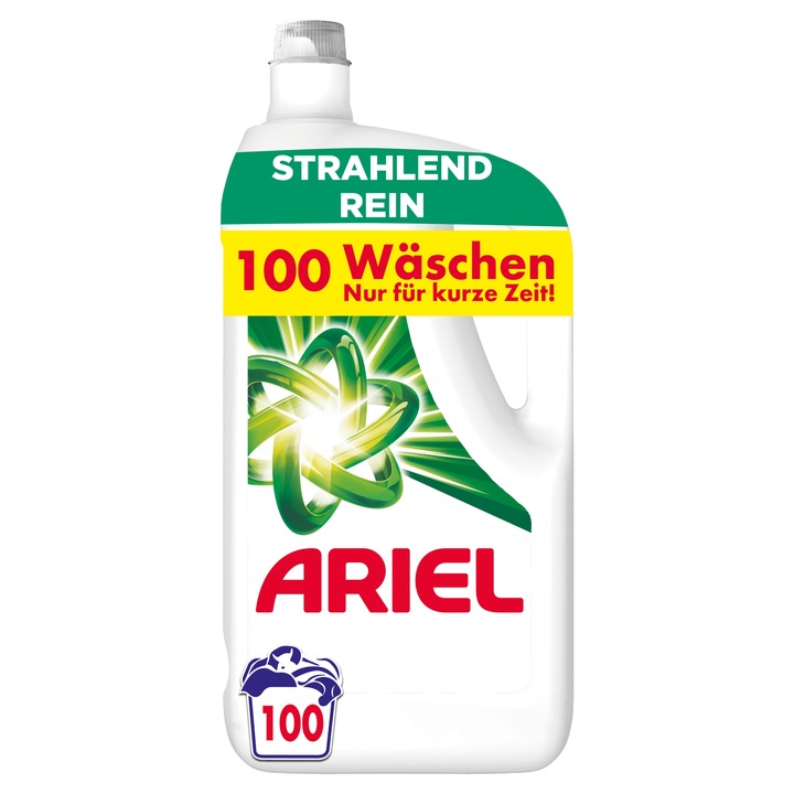 Ariel Universal + żel do białego 100 pr - 5 L