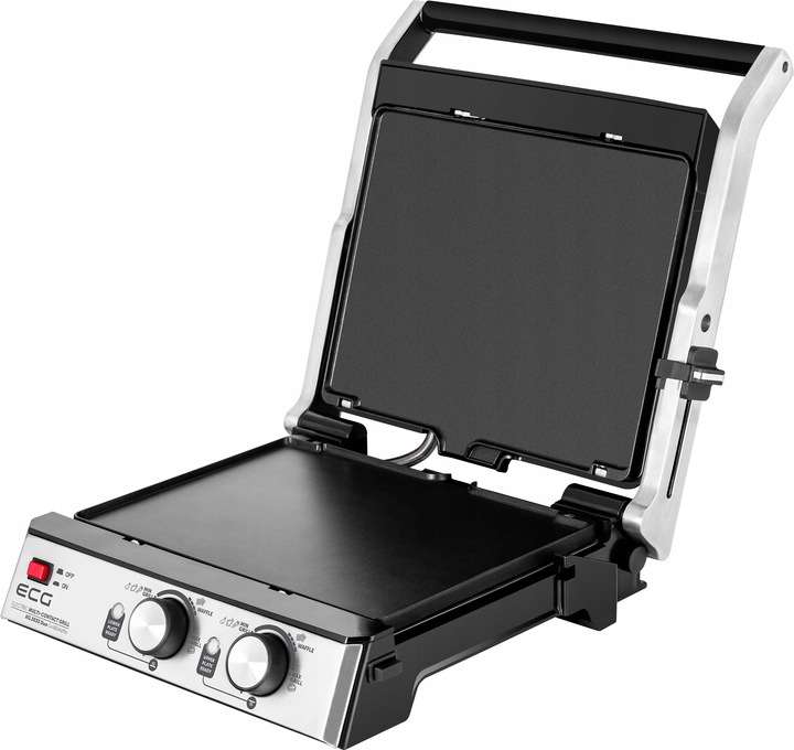 GRILL ELEKTRYCZNY ECG KG 2033 OPIEKACZ PANINI GOFRY BBQ 3w1 2000W